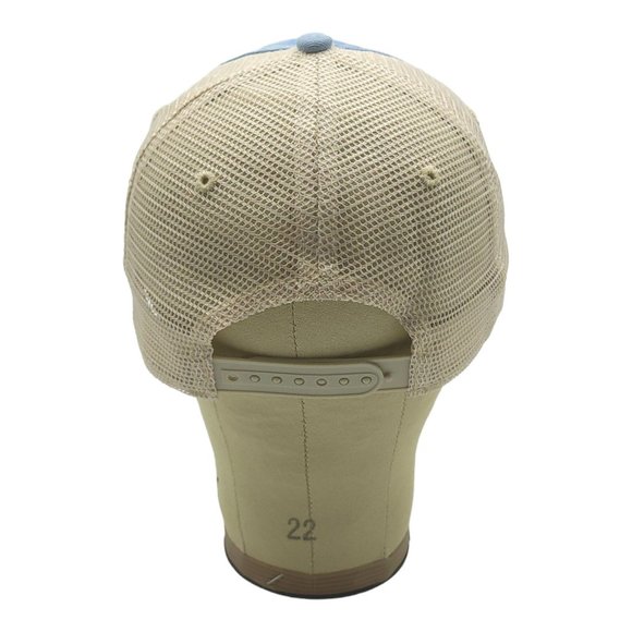 Eagles Denim Embroidered Mesh Snapback Cap Trucker Baseball Hat Comfort Colors - Picture 4 of 12